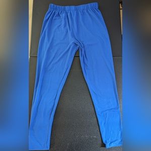 Blue Just Cozy leggings